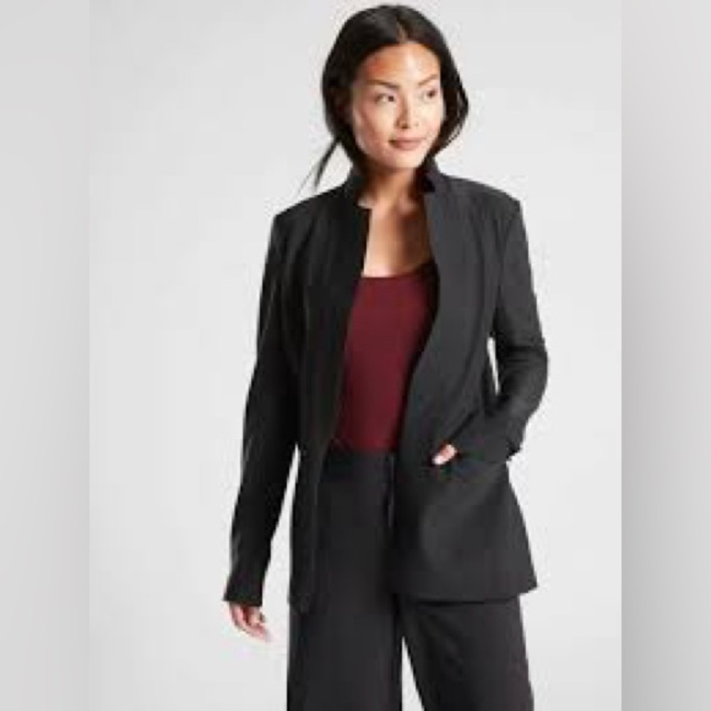 Athleta Interstellar Black Blazer